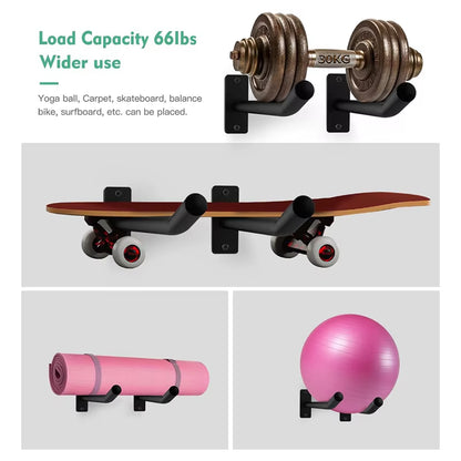 Medicine Ball Holder,Exercise Ball Wall Rack for Gym Garage Storage Yoga Ball,For Yoga Ball/Stability Ball/Basketball