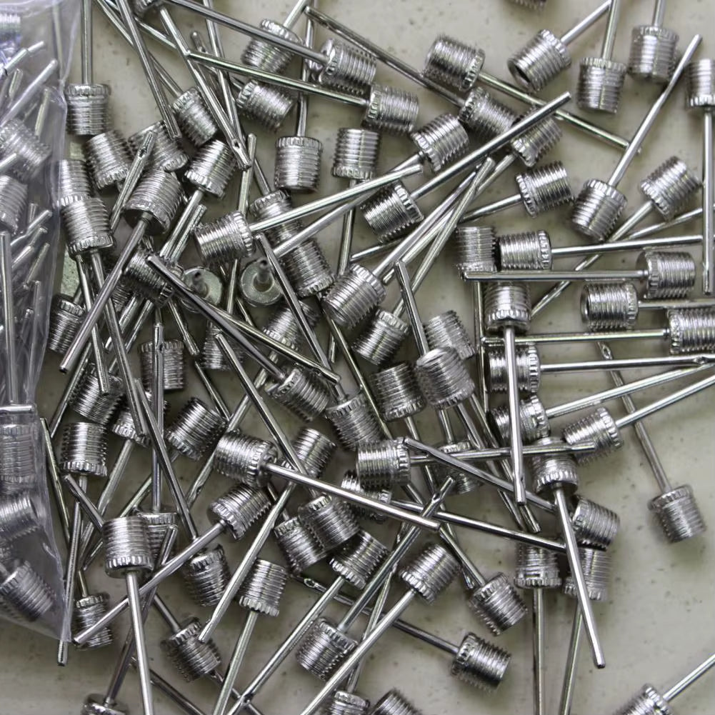 10Pcs Practical Inflating Pins Tool Basketball Inflating Pins Convenient Durable Standard Size Inflating Needles