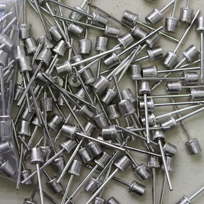 10Pcs Practical Inflating Pins Tool Basketball Inflating Pins Convenient Durable Standard Size Inflating Needles