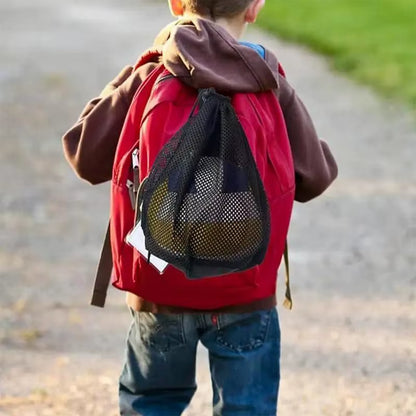 Soccer Ball Bag Mesh Single Ball Ball Storage Bag Breathable Sport Bag Equipment Tote for Carrying Basketball Volleyball Soccer